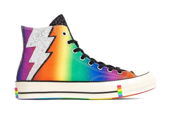 Converse Chuck Taylor 70 Hi Shoes Black/Multi Size 9.5