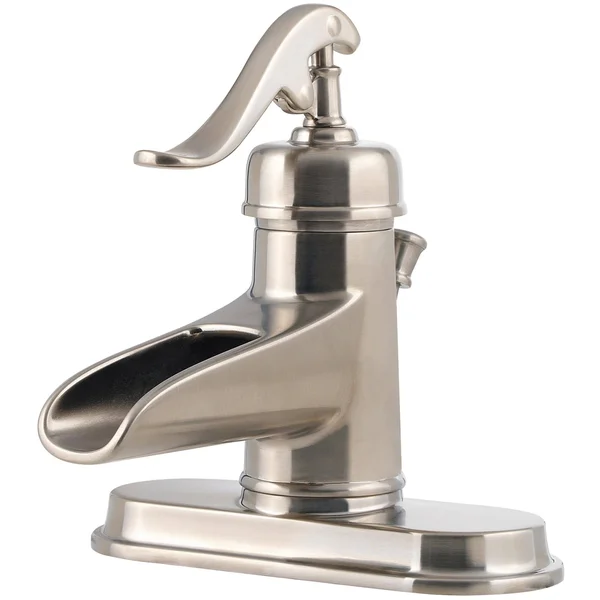 Pfister Ashfield Single-Handle Bathroom Faucet in Polished Chrome LG42-YP0C