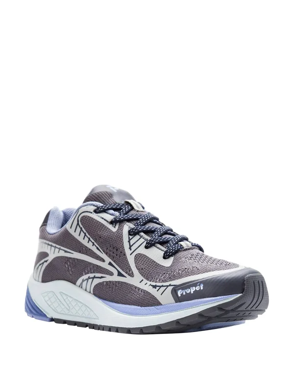 Propet Women's One LT Sneaker - Lavender/Grey - Size 11 - 2E