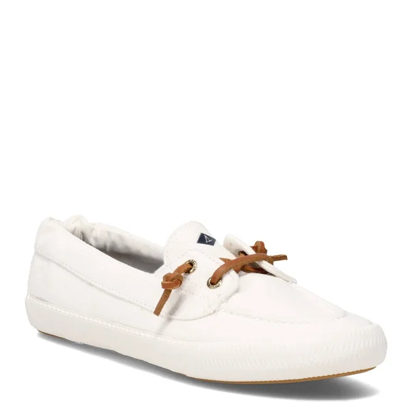 Women's Sperry Lounge Away 2 Boat Shoes in White Size 7.5 Medium