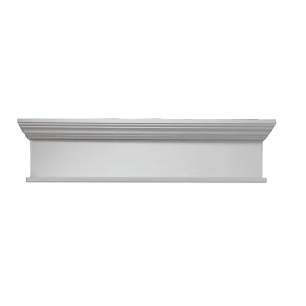 Fypon - Ltd. WCH58X10BT 58x22W x 63 1/2x22OW x 10x22H x 4 1/2x22P Crosshead w/ Bottom Trim