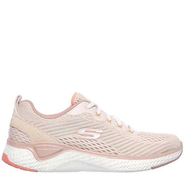 Skechers Solar Fuse RS Trainers Ladies, Size 4, Light Pink