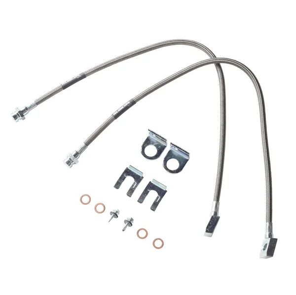 Rubicon Express RE1550 Front Stainless Steel Brake Line Set