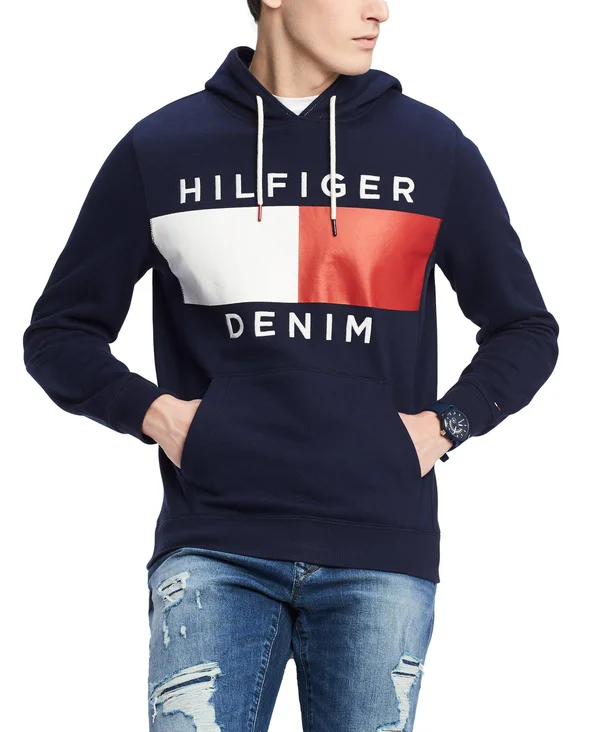 Tommy Hilfiger Men's Hoodie Sweatshirt