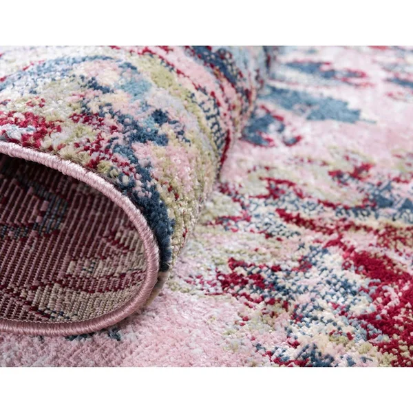 Unique Loom Brewton Sumter Area Rug (4& 0 x 6& 0 - Pink)