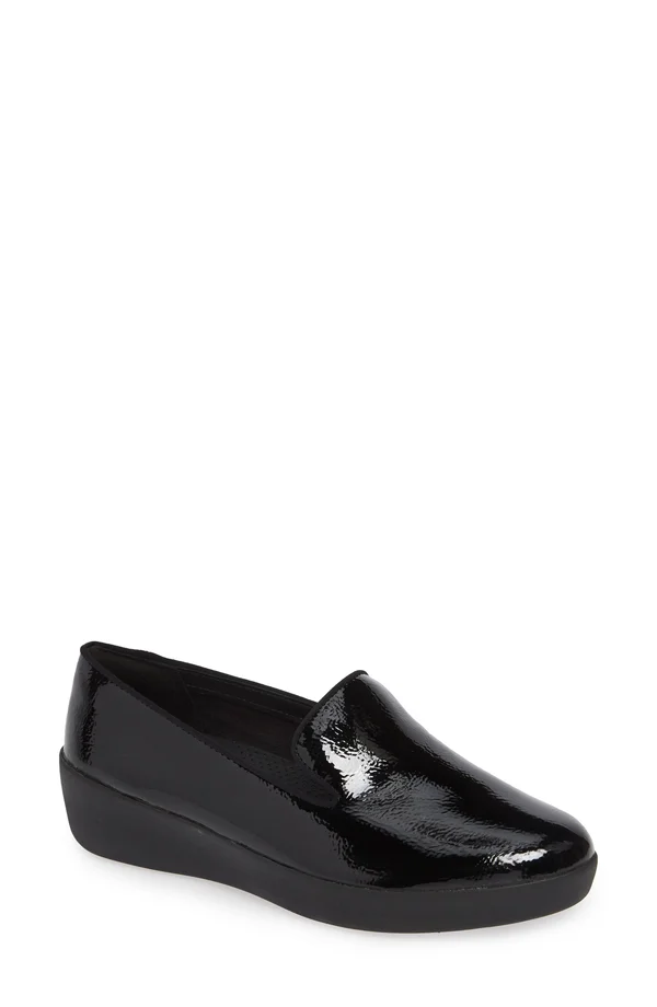 Fitflop Women's Audrey Pearl Loafer Black