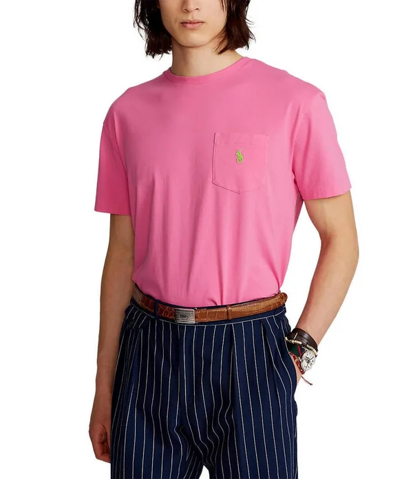 Polo Ralph Lauren Classic-Fit Jersey Short-Sleeve Pocket Tee - 2XL