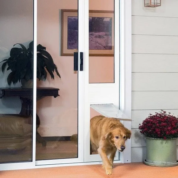 Endura Flap Pet Door Thermo Panel 3E Bronze Frame Small (77.25x2280.25x22)