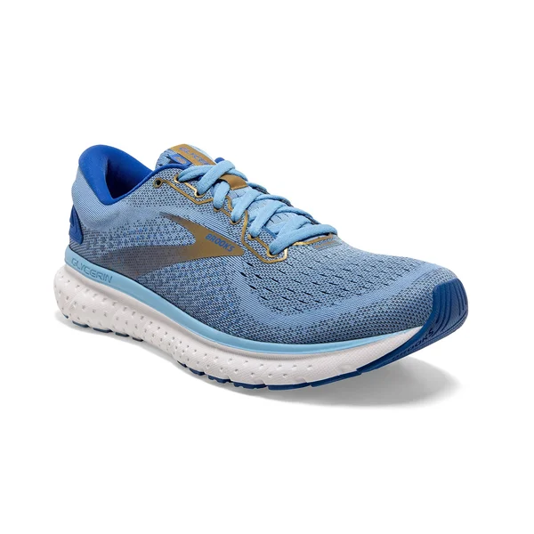 Brooks Women's Glycerin 18 Cornflower-Blue-Gold, 5