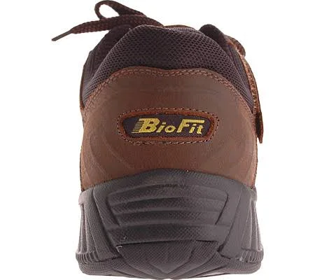 Men's OrthoFeet Shreveport Brown Leather 14 XXW - Adult Unisex