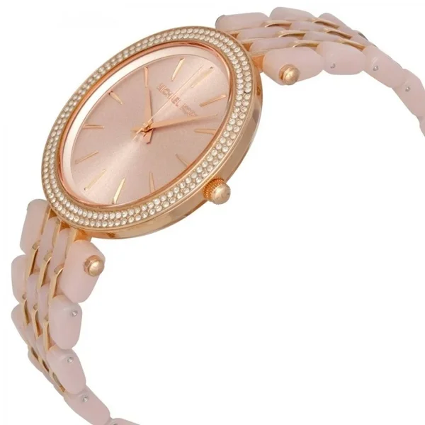 Michael Kors Women's Darci Rose Gold-Tone Watch MK4327
