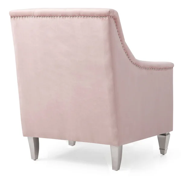 Glory Furniture Dania Gray Velvet Chair