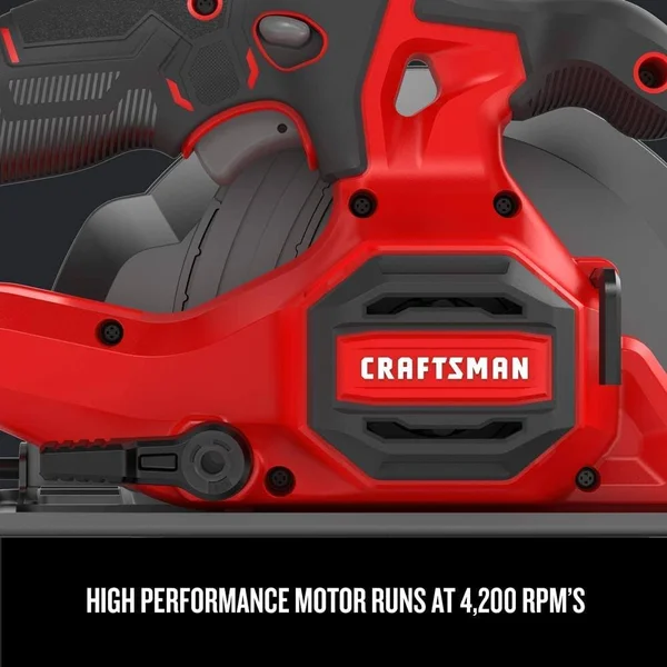 Craftsman V20 6-1/2-Inch Cordless Circular Saw Kit (CMCS500M1)