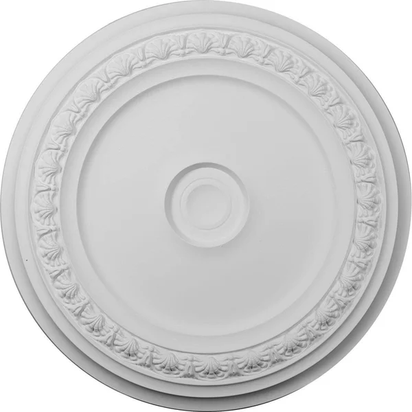 31 1/8x22OD x 1 1/2x22P Carlsbad Ceiling Medallion (Fits Canopies Up to 5 1/2x22), Hand-Painted Flash Blue