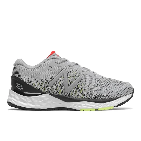 New Balance Kids& Fresh Foam 880v10 - Silver/Black (Size 1)