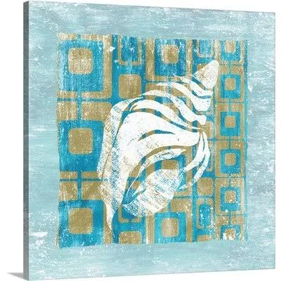 &Shell Game II& Alicia Soave Graphic Art Print Great Big Canvas Format: Canvas - Size: 20x22 H x 20x22 W x 1.5x22 D