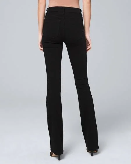 Women's Ultimate Sculpt High-Rise Skinny Flare Jeans, Midnight Rinse Wash, Size 4 - Regular by White House Black Market