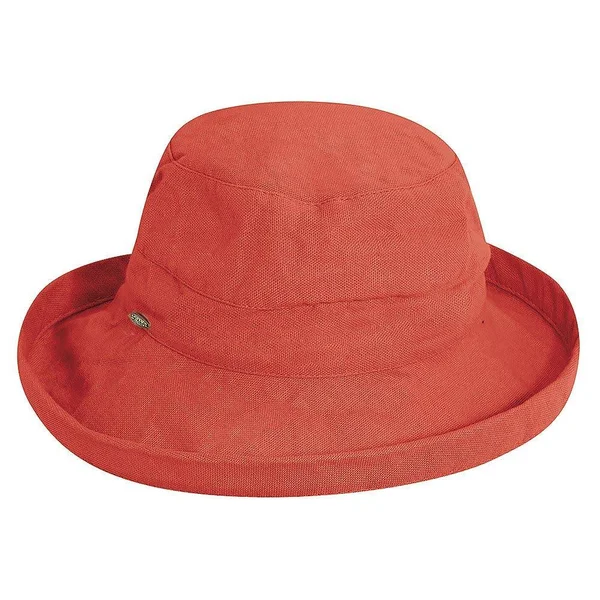 Scala 2.5x22 Brim Cotton Hat, Blue