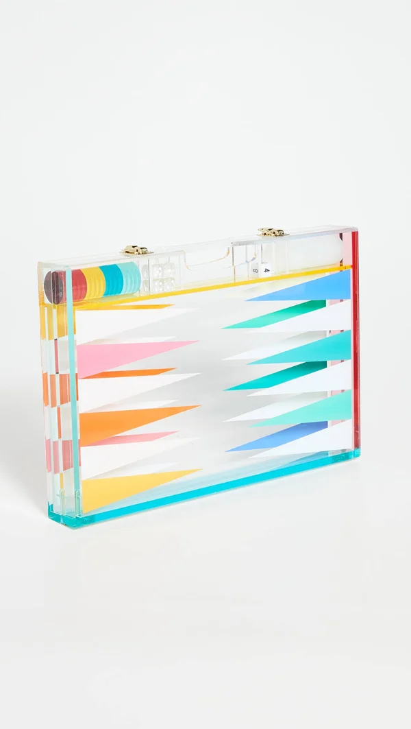 Sunnylife Lucite Backgammon