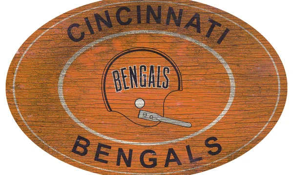 Fan Creations Cincinnati Bengals 46 -in Heritage Logo Oval - N0801-CIN