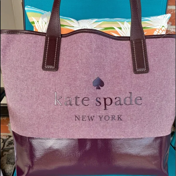Kate Spade Bags, Kate Spade Tote, Color Purple, Size Os, Sandiskiew&s Closet