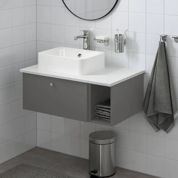 IKEA - GODMORGON Open Cabinet, Gillburen Dark Gray, 7 7/8x17 3/4x11 3/8 40481219