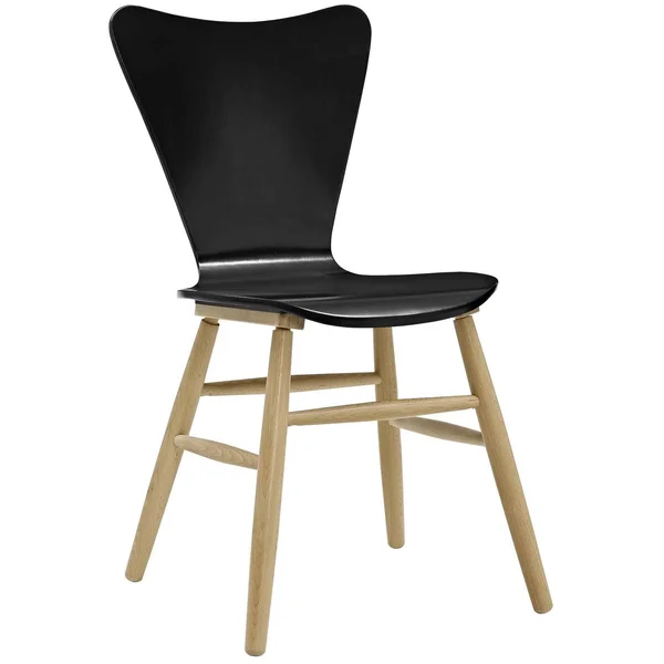 Modway Cascade Black Wood Dining Chair