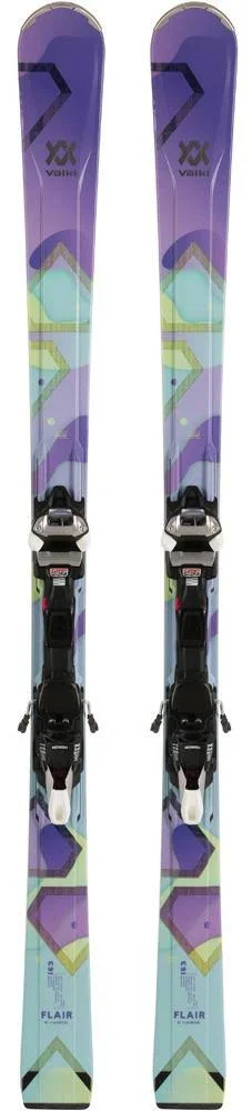 Volkl Women & S Flair 81 Carbon WideRide XL Ski and Binding System