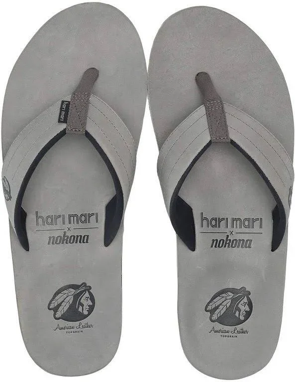 Hari Mari x Nokona LX Flip Flop - Men's Gray, 9.0