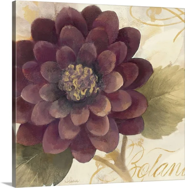 Abundant Floral II - Large Solid-Faced Canvas Wall Art Print, Great Big Canvas