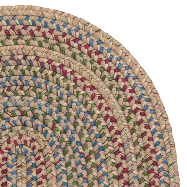 Colonial Mills WY18R108X132 9 x 11 ft. Worley Oval Area Rug Natural