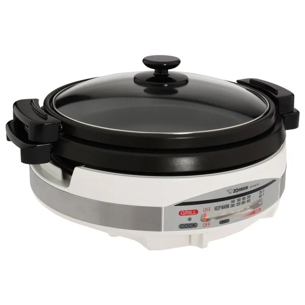 Zojirushi Gourmet d&Expert Stainless Electric Skillet, Black/White