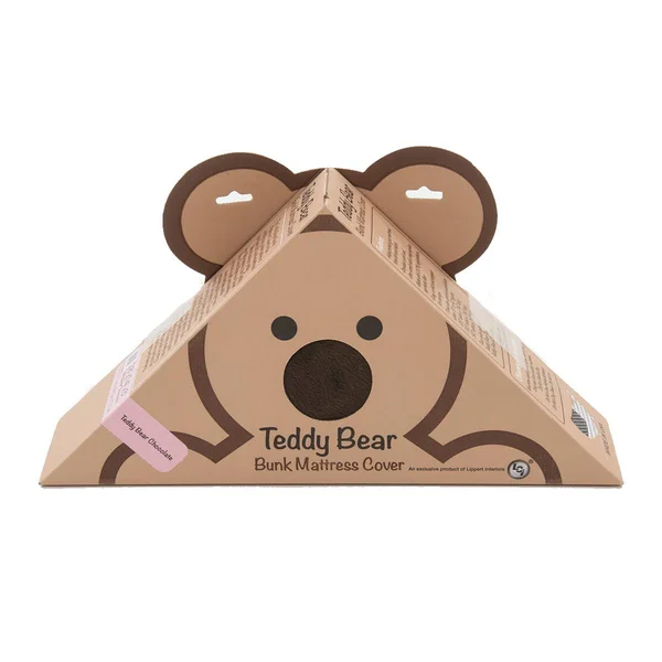 Lippert Teddy Bear Bunk Mattress COVER - Chocolate, 679285