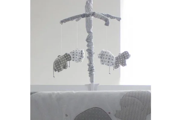 Bubba Blue Petit Elephant Musical mobile