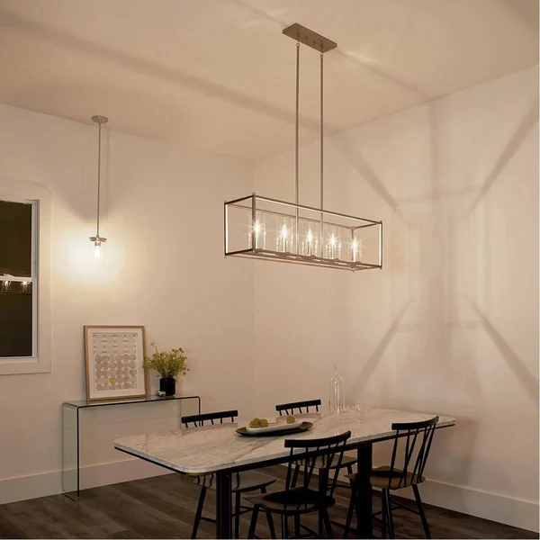 Kichler Crosby Mini Pendant Black 1 Light 43996BK