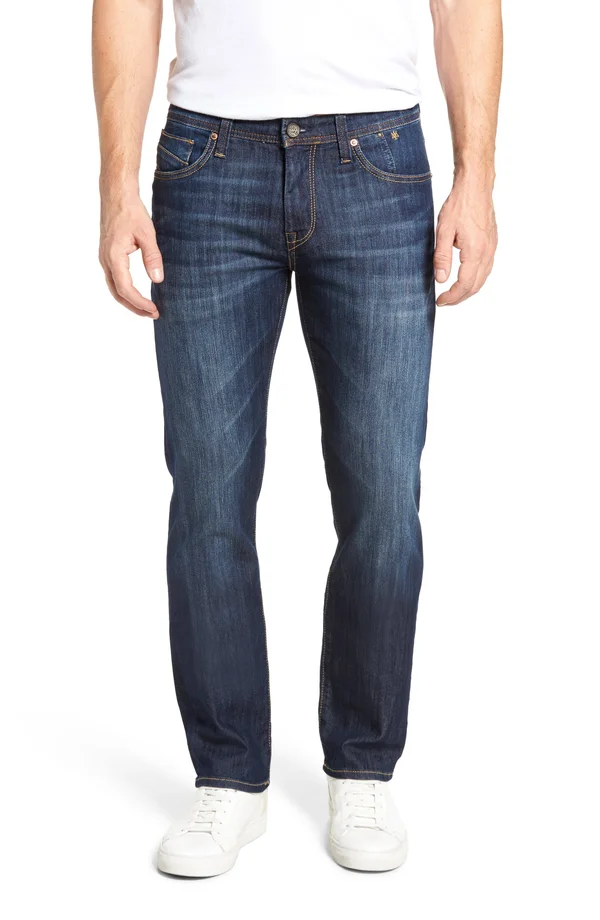 Mavi Men's Zach Regular Rise Straight Leg Jeans