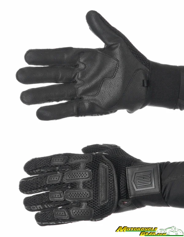 Icon 1000 Black Brigand Gloves