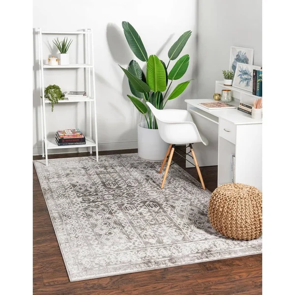 Unique Loom Oxford Magdelan Area Rug - Blue - 9' 0 x 12' 0