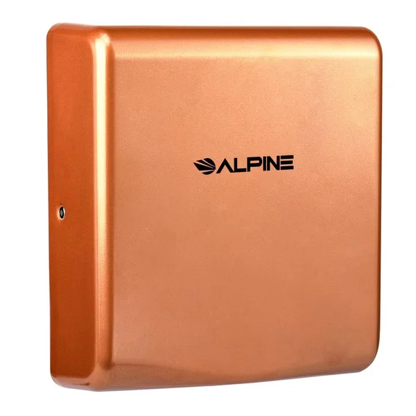 Alpine Industries Willow Commercial Copper High Speed Automatic Electric Hand Dryer, Brown