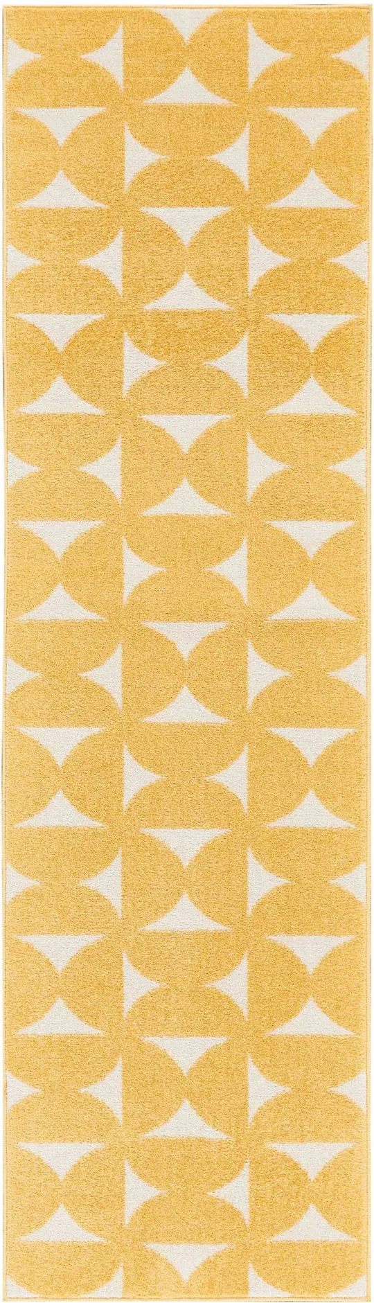 Nourison Harper DS301 Area Rug, Yellow, 8& x 10&