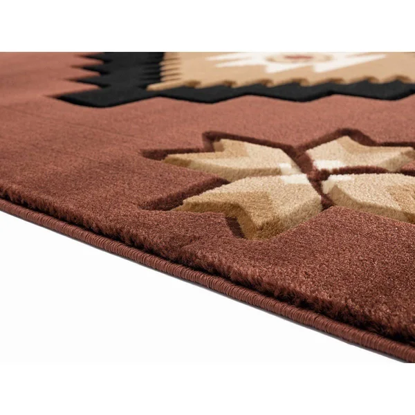 United Weavers Bristol Caliente Brown Area Rug 7&10x22 x 10&6x22