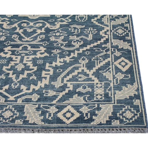 Bashian Artifact Palmyra 2&6x22 x 8& Azure Rug