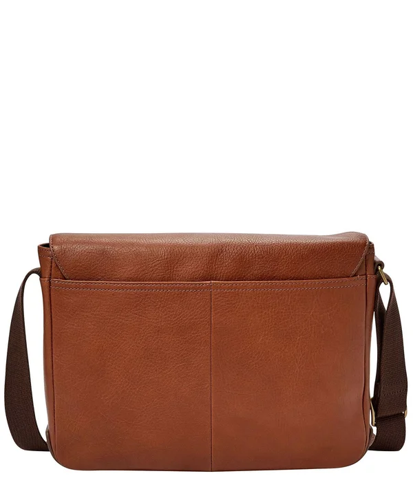 Fossil Buckner EW City Messenger Bag - Cognac