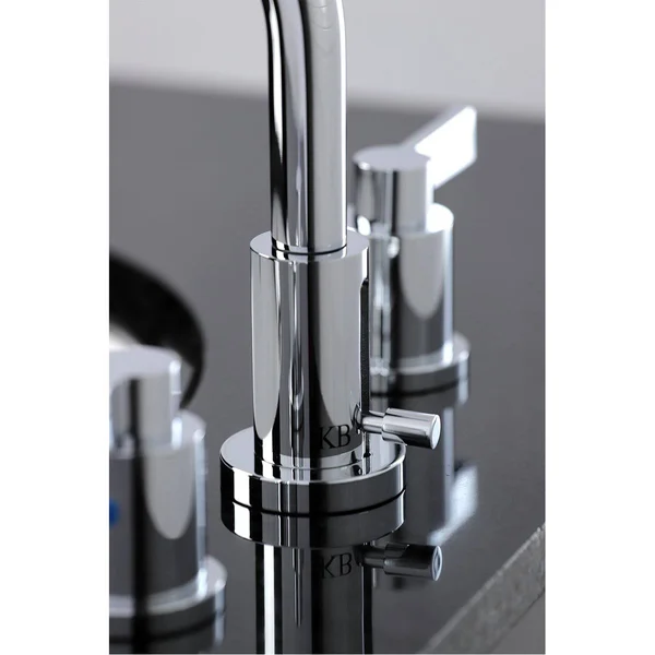 Kingston Brass FSC8958NDL 8 in. Widespread Bathroom Faucet, Brushed Nickel