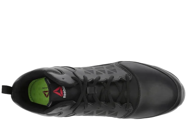Reebok Work Sublite Cushion Work Alloy Toe 10 Men's Black Shoe