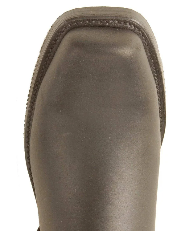 Double-H Men's Barry Black Boots - Size 7.5