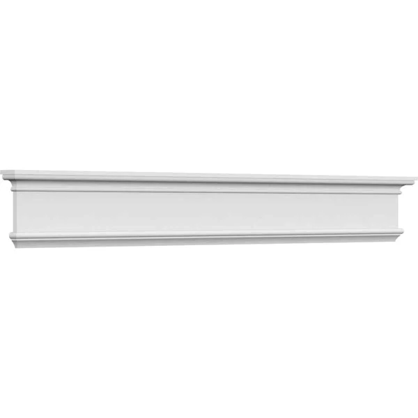 40 inch Bottom Width x 44 3/8 inch Top Width x 8 5/8 inchh x 3/8 inchp Bedford Crosshead