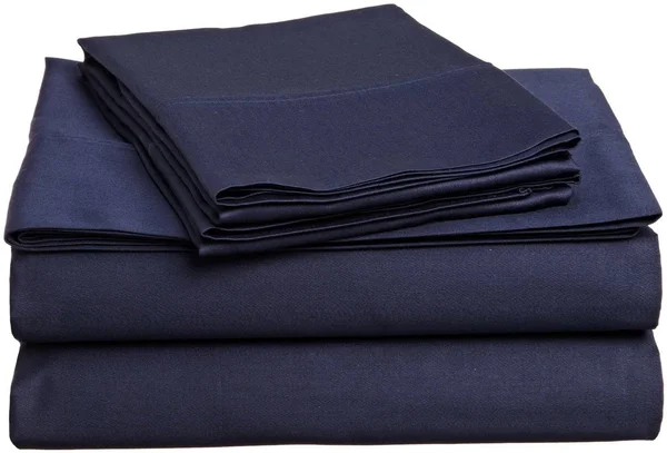 Superior Soft Long Stable Cotton Sheet Set - Full, Navy Blue