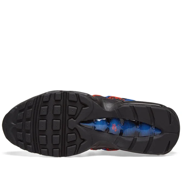 Nike Wmns Air Max 95 Premium Black/ Black-habanero Red-racer Blue