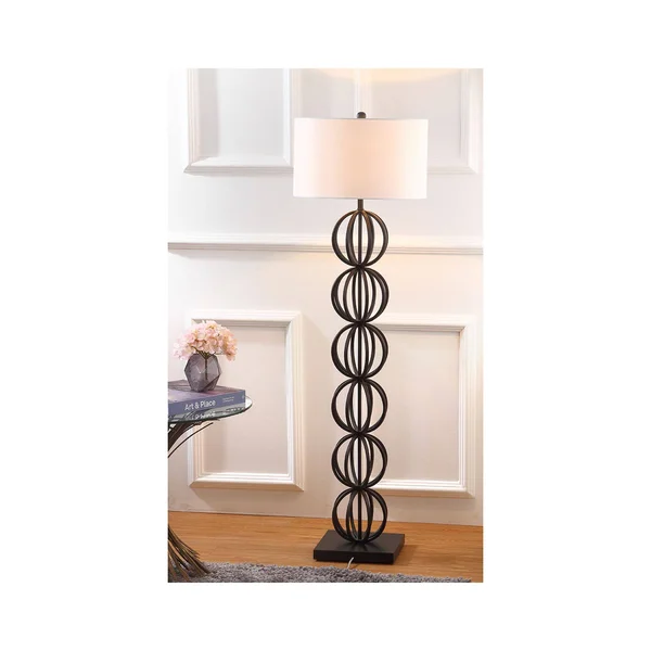 Safavieh Suzie Sphere Floor Lamp - Black